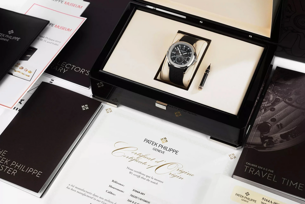 Patek Philippe 5164R Aquanaut Black embossed - New