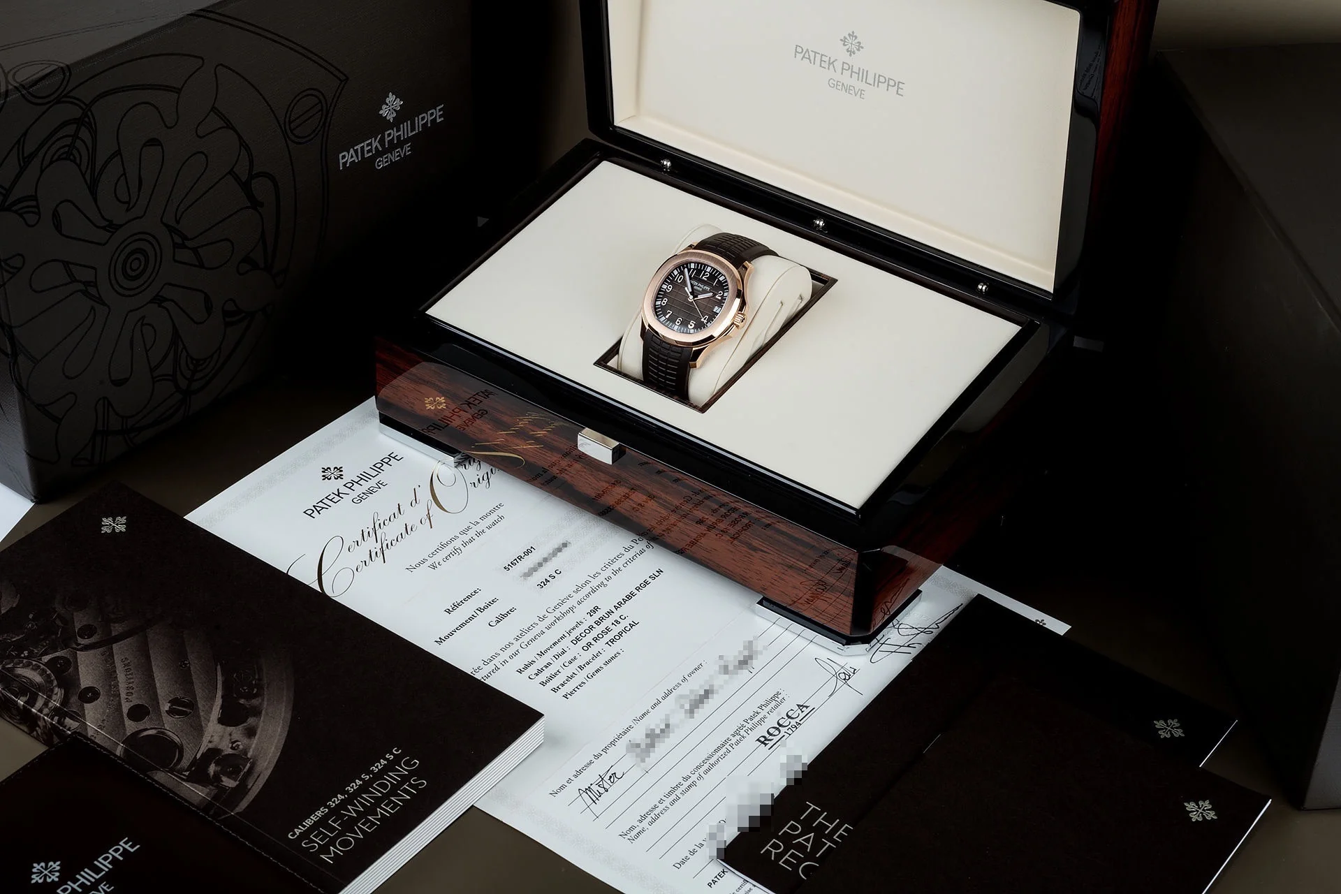 Patek Philippe 5167R Aquanaut Brown embossed - New