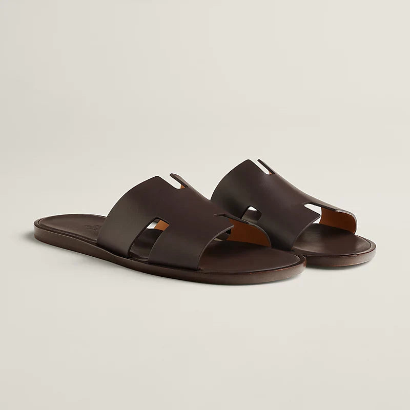 Hermes Izmir Sandal Brown